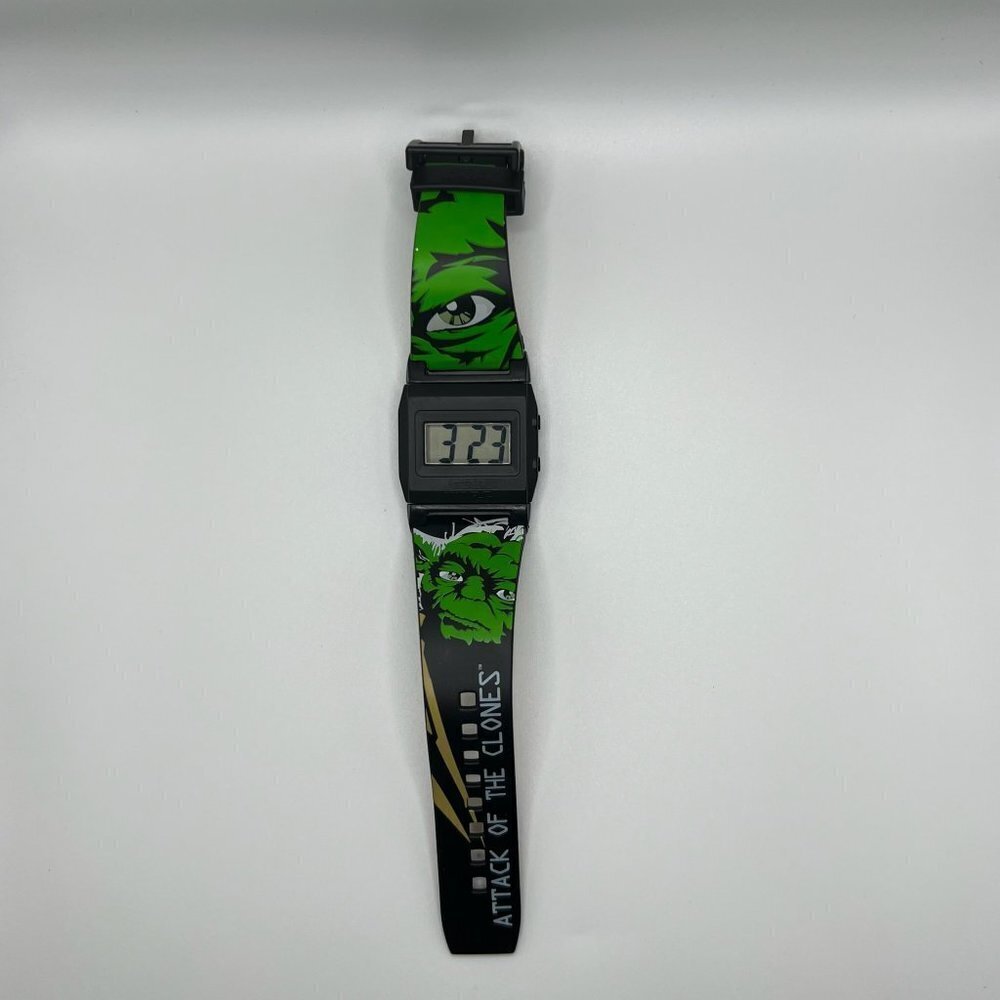 STAR WARS child Watch Attack of the Clones in Original Box - Picture 4 of 7
